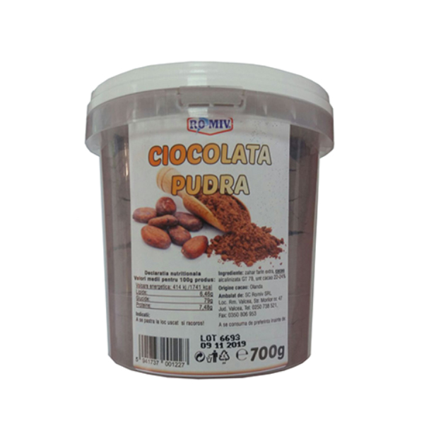 Ciocolata pudra - 700 g imagine produs 2021 Romiv